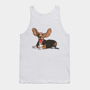 Basset Hound Dog Tank Top